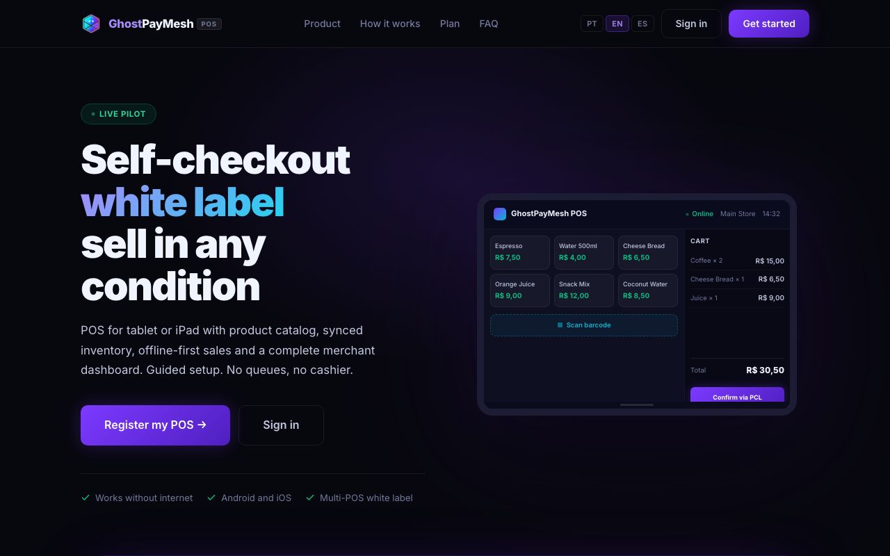 GhostPayMesh PDV
